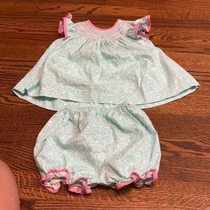 Baby girl play suit